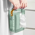 thumbnail image 6 of HOZVOMI Wall Mounted Tissue Box, No Punch Paper Roll Holder for Bathroom and Kitchen, Portable Paper Towel Dispenser, Easy to Use and Clean, 6 of 6