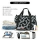 thumbnail image 5 of Fotbe Flower Bolsa de Viaje con Estampado, Bolsa de Fin de Semana para Mujer con Compartimento para Zapatos, Bolsa de Gimnasio con Bolsillo Húmedo, 5 of 7