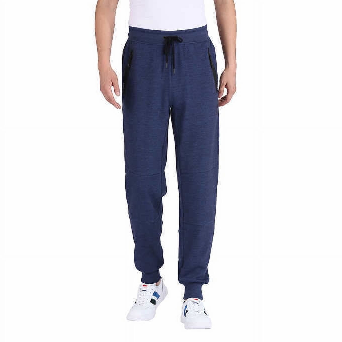 Pantalon De Jogging Spyder Homme – Coupe Conique, Bleu Marine, Taille L
