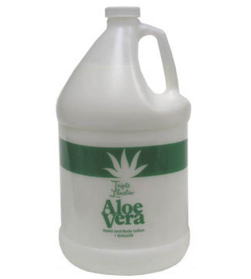 Triple Lanolin ALOE VERA Hand & Body lotion - 1 Gallon