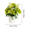 thumbnail image 3 of cpengpj Lifelike Layered Peony Artificial Floral Bonsai, Fade Resistant Plastic, for Living Room Space Livening, 1 Piece, 3 of 6