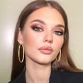 thumbnail image 3 of APSVO 2 Pairs 18K Gold Plated Hoop Earrings for Women Big Large Extra Chunky Post Hypoallergenic Earrings Set Birthday Graduation Jewelry Gifts Her Mom Girlfriend Adults Ideas 50/60MM, 3 of 6