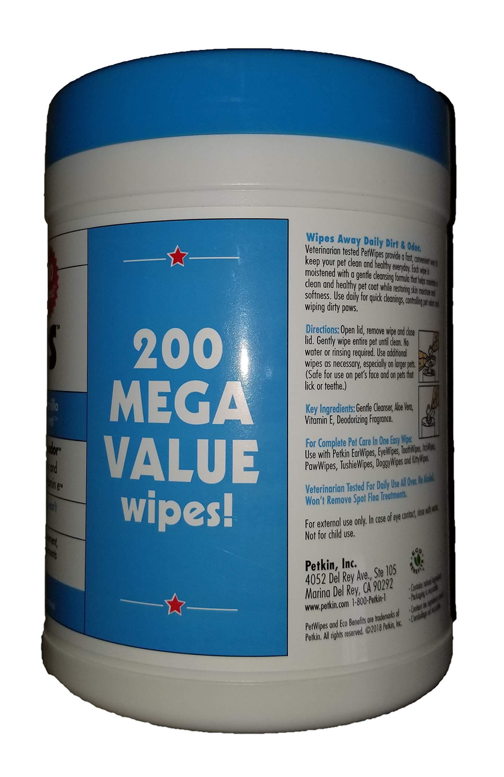 Pet Wipes 200 ct, Pet Wipes