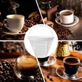 thumbnail image 4 of Coffee Filter Basket - Reusable Strainer - 6-8 Cup Coffee Maker Mesh Filter with Handle - for Home Kitchen Tea Beverage Filtration Restaurant, 4 of 9