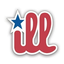 Philly ILL Sticker Decal - Self Adhesive Vinyl - Weatherproof - Made in USA - jdm throwback vintage