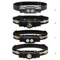thumbnail image 4 of Eigraketly Linterna para acampar LED Linterna frontal ajustable Senderismo Cabeza Linterna Diadema Lámpara portátil D20-GCG2 Cable USB Type2 NO2 Eigraketly OD002894-02B, 4 of 6