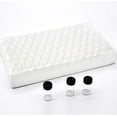 thumbnail image 1 of Paquete de frascos de vidrio SUCOHANS de 10 ml con tapones de rosca fenólicos negros x100, 1 of 7