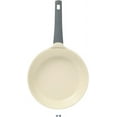 thumbnail image 2 of 12-Inch Cast Aluminum Frying Pan with PFA Free Ceramic Nonstick Interior - Induction Compatible - Grey, 2 of 6