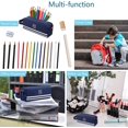 thumbnail image 5 of Estuche escolar con doble compartimento grande, estuche de gran capacidad con asa, estuche para lápices para niños, niñas, estudiantes, mujeres, hombres, niños y adolescentes, 5 of 5