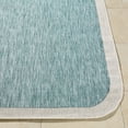 thumbnail image 5 of Livabliss Outdoor Rugs, 5x7 Miami Beach Traditional Aqua Area Rug for Patio, Porch, Deck, Backyard, Waterproof Indoor Outdoor Carpet (5'3" x 7'), 5 of 7