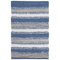 thumbnail image 6 of SAFAVIEH Montauk Coilean Striped Cotton Area Rug, Blue/Multi, 8' x 10', 6 of 8