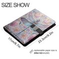 thumbnail image 3 of Leather Notebook with Pen Holder Writing Notepad Includes 100 Pages Lined Journal Watercolor Ornate Dragonfly, 3 of 6