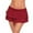 Red, variant on Mingw Athletic Skirt for Women Womens Fashion Club Low-Waisted Sexy Party And Evening Mini Skirt