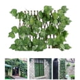 thumbnail image 2 of thinsony Clôture de Jardin Rétractable Écran d'Intimité Extérieur Feuilles de Vigne, 2 of 9