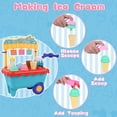 thumbnail image 4 of Ice Cream Cart Toys Gifts2U para niños con 45 unidades de 3 a 6 años, 4 of 8