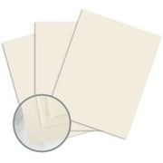 SuperFine White Card Stock - 8 1/2 x 11 in 80 lb Cover Eggshell 250 per Package