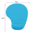 thumbnail image 3 of Deyuer Silica Gel Mousepad Non-slip Base Ultra Soft Reduce Hand Fatigue Gaming PC Mouse Mat with Wrist Rest, 3 of 9