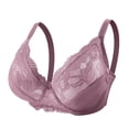 thumbnail image 2 of Bralettes de encaje,Bralettes de encaje Sujetador de corazón alto Sujetador de encaje diario Tecnología innovadora, 2 of 6