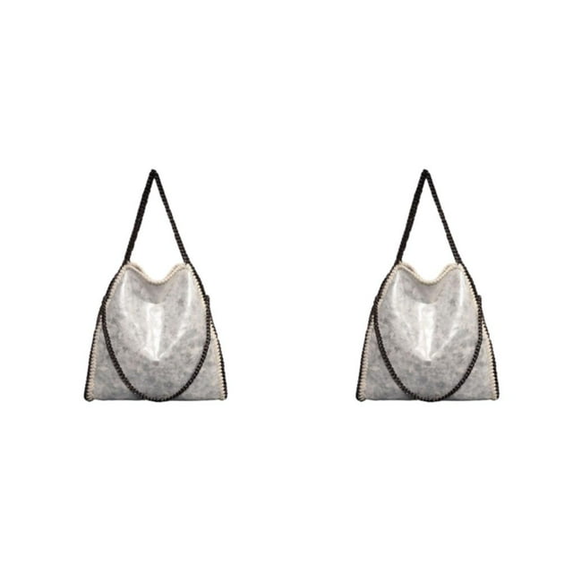 Qarigey Bolso de hombro con cadena de alta capacidad y a la moda para mujer, bolsos de lujo prácticos y prácticos Type8 NO8