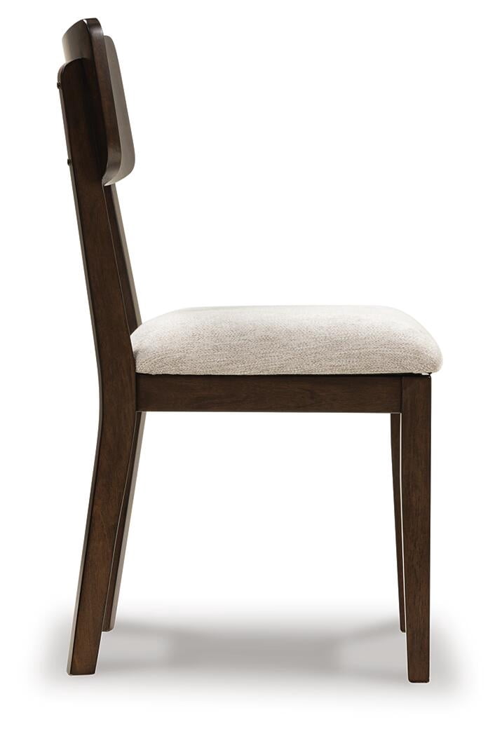 Signature Design by Ashley Favelon Dining Upholstered Side Chairs, Set of 2, Merlot Polyester Upholstery