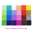 thumbnail image 3 of 24 Slot Multicolor Baking Paint Beads Set Glass Beads Box Beads for DIY Bracelets and Necklace, 3 of 6