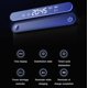 thumbnail image 3 of Toothbrush Holder for Bathrooms, Toothbrush Sanitizer, Time Display, Long-Lasting Charge, 5 Slots for Any Size Toothbrush, Black, 3 of 5