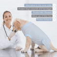 thumbnail image 5 of QBLEEV Recovery Suit for Dogs After Surgery, Alternative E-Collars Bandages, Professional Surgical Pet Wear Shirts for Abdominal Wounds and Skin Diseases…Light Blue,M, 5 of 7