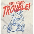 thumbnail image 2 of Dennis The Menace Here Comes Trouble Men's Graphic T Shirt Tees Brisco Brands S, 2 of 6