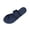 Dark Blue, variant on Miluxas Sandals for Woman Summer Comfortable Breathable Slip on Flip Flops Arch Support Casual Shoes Beach Slippers Beige 8(39)