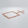 thumbnail image 3 of Ekena Millwork 26 7/8"W x 15 3/8"H x 1/4"T Medium Carlisle Decorative Fretwork Wood Wall Panels, Cherry, 3 of 13