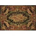 thumbnail image 1 of Ahgly Company Indoor Rectangle Medallion Brown French Area Rugs, 2' x 3', 1 of 4