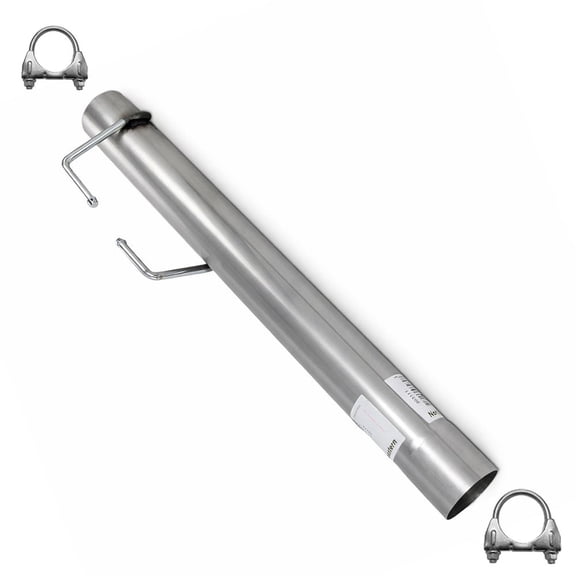 Northeastern Exhaust Extension Pipe Fits 2006-2008 Dodge Ram 1500 3.7L - Direct Fit | Stainless Steel Exhaust | Includes Clamps