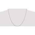 thumbnail image 2 of 14K Yellow Gold Jbsp's 1mm D/C Open Long Link Cable Chain (20 X 1) Made In Italy 7194-20, 2 of 5