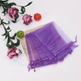 thumbnail image 2 of Magik 50~100 Sheer Coralline Organza Favor Gift Bags Jewelry Pouches Wedding Party, 2 of 4
