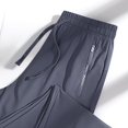 thumbnail image 6 of Women Summer Pants Spring Summer Men Women Pants with Pockets Elastic Waist Drawstring Quick-dry Breathable Athletic Joggers Workout Trousers, 6 of 7