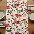 thumbnail image 5 of Table Runners 70 Inches Long Dress Scarves, Red Mushrooms Farmhouse Coffee/Dining/Kitchen Table Decor, Holiday Table Runner, Maple Leaves Plants Vintage Botanical 13x70 Inch, 5 of 9