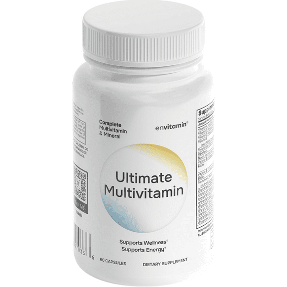 envitamin Ultimate Multivitamin Multimineral and Superfood with 42 Fruit and Vegetable Blend, 60 Count