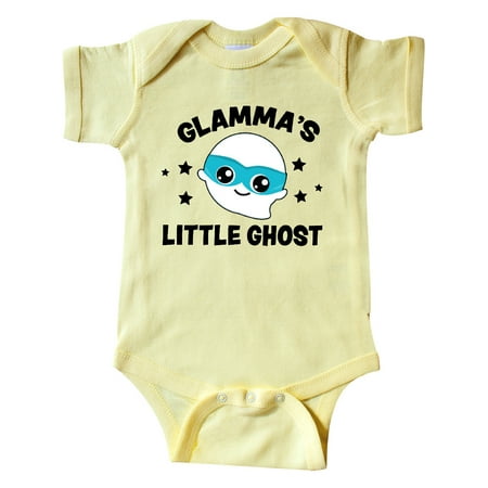 

Inktastic Cute Glamma s Little Ghost with Stars Gift Baby Boy or Baby Girl Bodysuit