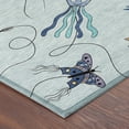 thumbnail image 3 of Addison Rugs Chantille Indoor/Outdoor Transitional Kids Sky Machine Washable Round Rug, 8' x 8', 3 of 7