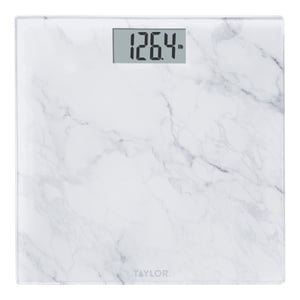 Taylor Digital Glass Body Weight Scale 400 Lb