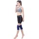 thumbnail image 2 of Soporte de punto suave para aliviar la artritis juvenil, dolor en las articulaciones, dolor de menisco, deportes, baloncesto, correr, azul (1 par), 2 of 5