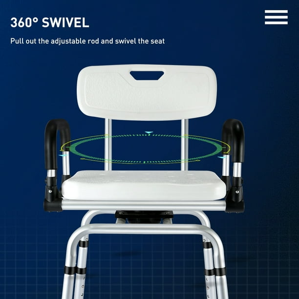 Swivel shower chair walmart sales