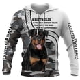 thumbnail image 5 of Sudadera con capucha con estampado 3D de Pitbull, rottweiler, bóxer y teckel para mujer y hombre, chándal de calle, regalo de amor para perros, 5 of 5