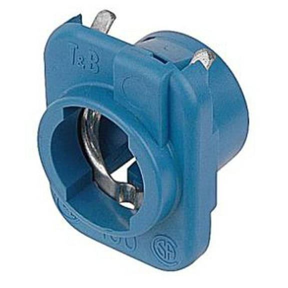 Thomas & Betts 100-TB, Flexible Conduit Connector, 3/8 Snap-In Conn, 1 PC