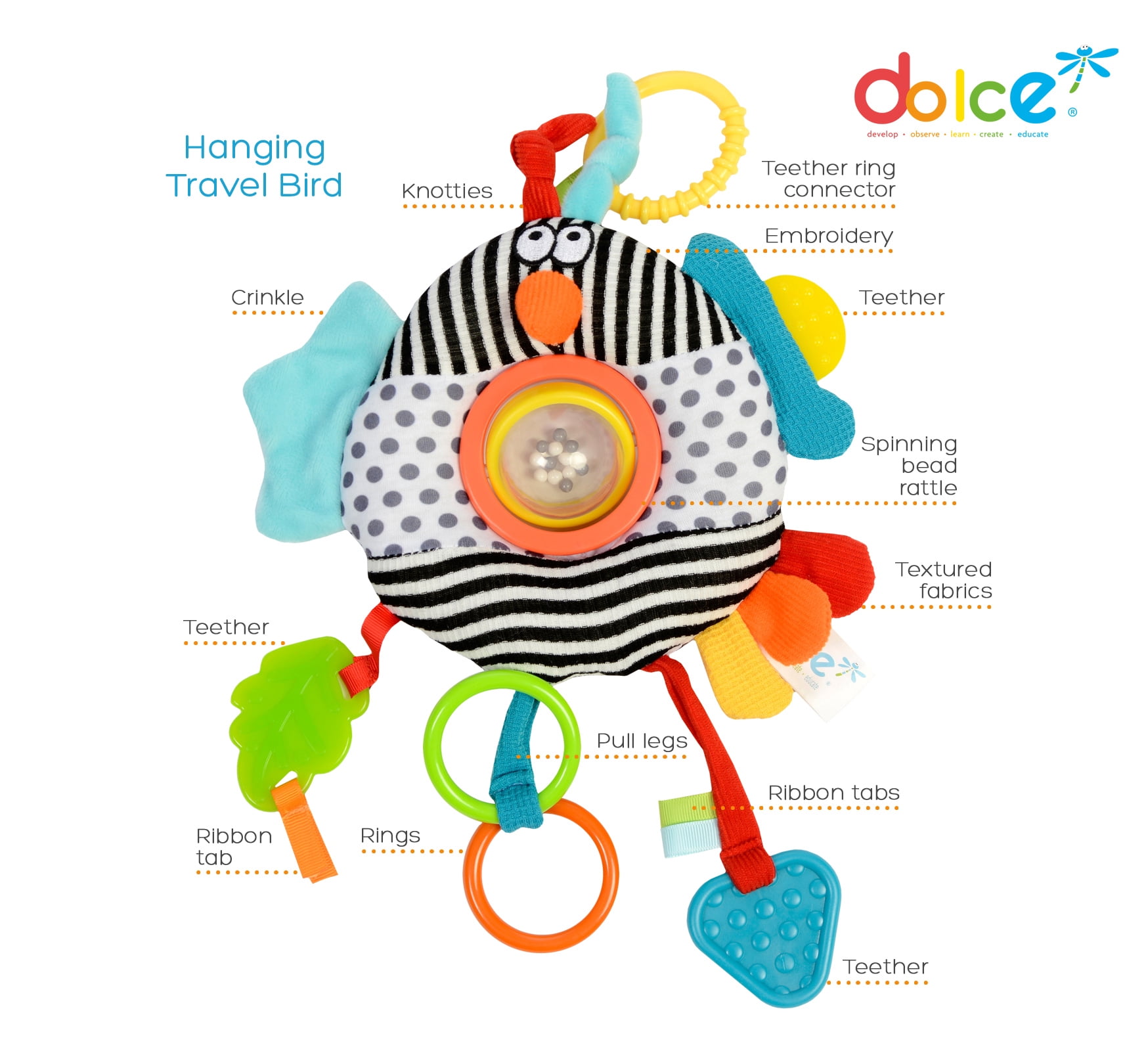 Dolce Flappy Bird Baby Toy
