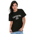 thumbnail image 5 of Twerking Since 1997 Funny Dance Style Women's Graphic T Shirt Tees Brisco Brands L, 5 of 5