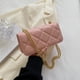 thumbnail image 4 of Bolso cruzado con cadena para mujer, Bolso cuadrado clásico informal, Bolso ligero para citas diarias, 4 of 7