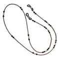 thumbnail image 3 of Gafas con de cristal Gafas de sol Retenedor Gafas Cordón Cadena Correa púrpura Colcomx Beads Eyeglasses Cord, 3 of 6