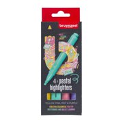 Bruynzeel Highlighter Set, 4-Highlighter Pastel Colors Set