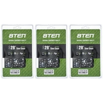 Semi Chisel Chainsaw Chain 28 inch .050 3/8 91DL for Stihl MS440 MS660 3 Pack 810-CCC2352H